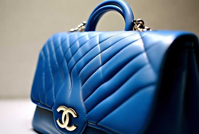 香奈儿蓝色包包（香奈儿蓝色包包图片）