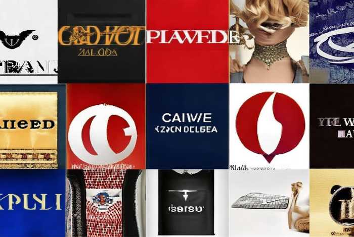 世界十大品牌服装标志图；世界十大品牌服装标志图片大全