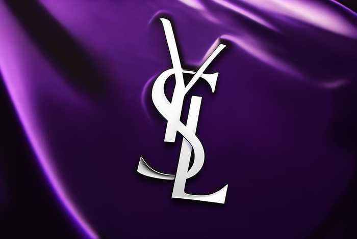 圣罗兰标志logo字体设计，圣罗兰标志logo字体设计图片