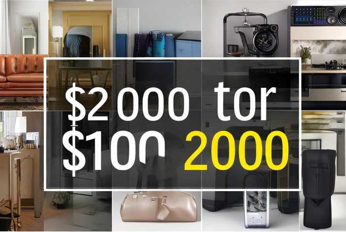 一千到两千的商品有哪些 一千到两千的商品有哪些呢