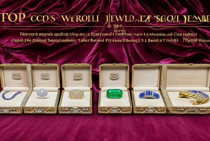 珠宝 奢侈品牌 珠宝奢侈品牌排行榜前十名有哪些