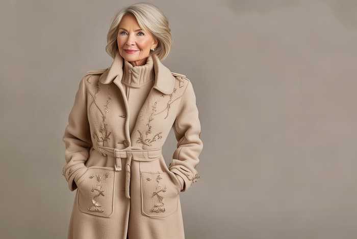 中老年女式羊毛衫外套最新款式（中老年女式羊毛衫新款图片）