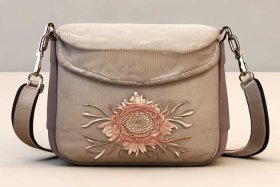 中老年女式小斜挎包教程，中老年女式小斜挎包布包