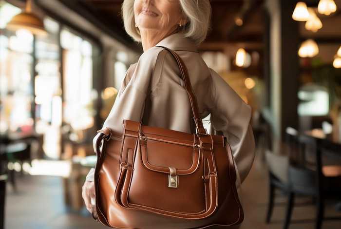 中老年女包斜挎包、中老年斜挎包女包真皮