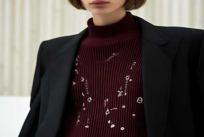 香奈儿2021秋，香奈儿2021秋冬毛衣