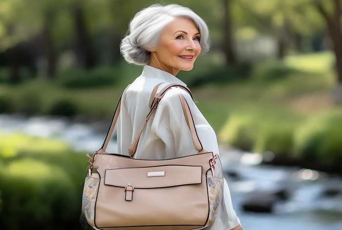 中老年女包斜挎、中老年女士斜挎包2019年新款