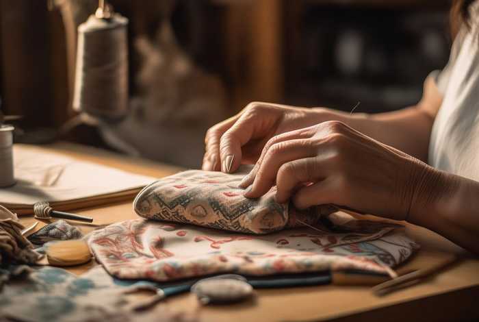 中年女士手提小布包制作过程（中年女士手提小布包制作过程视频）