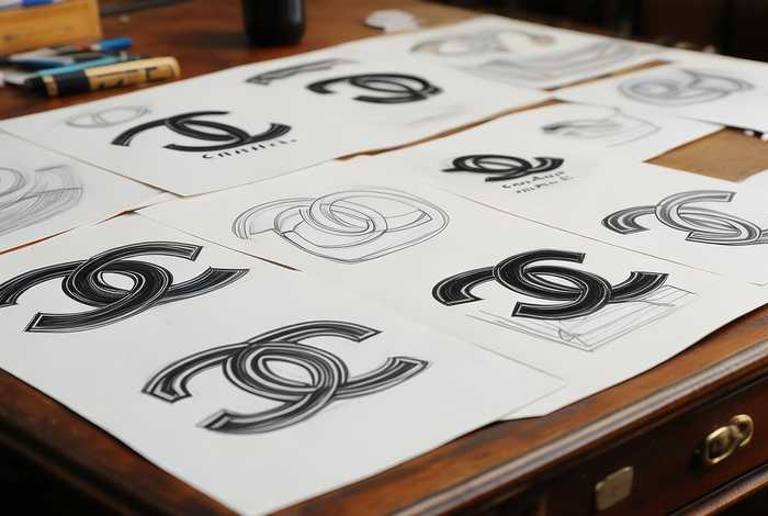 香奈儿logo创意图手稿;香奈儿logo创意图手稿大全 香奈儿logo创意图手稿;香奈儿logo创意图手稿大全