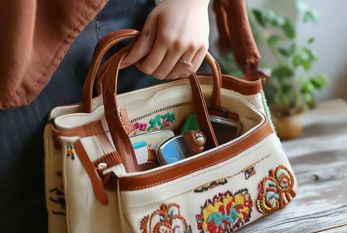 手提的小布包；手提的小布包怎么用