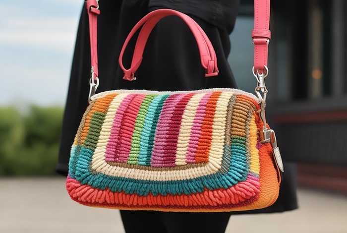 时尚钩针斜挎包；时尚钩针斜挎包推荐
