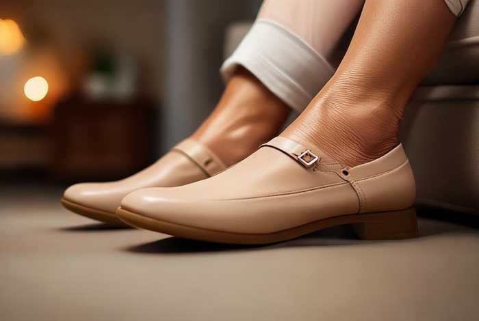 中老年女士软底皮鞋圆头，中老年女士软底皮鞋圆头还是尖头