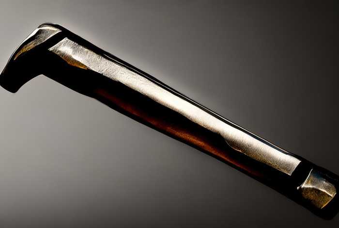 香水品牌logo；香水品牌logo像一个锤子