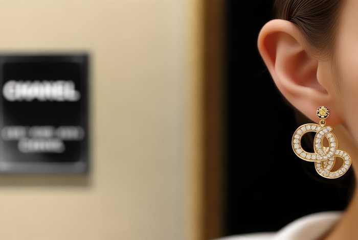 香奈儿双c耳环（香奈儿双c耳环国内专柜价格）