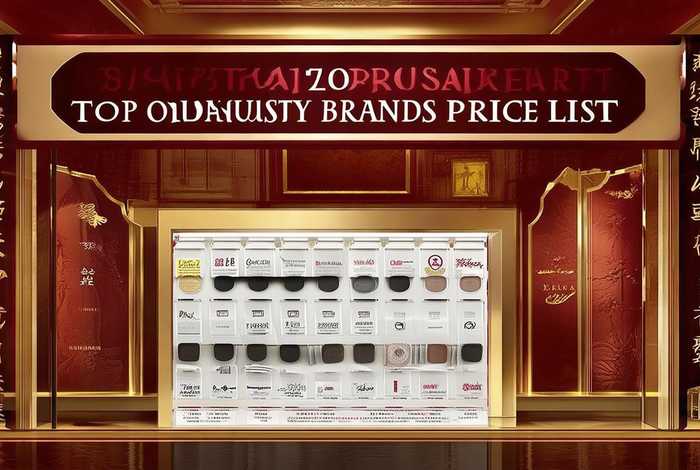 中国十大奢侈品牌价格 中国十大奢侈品牌价格表