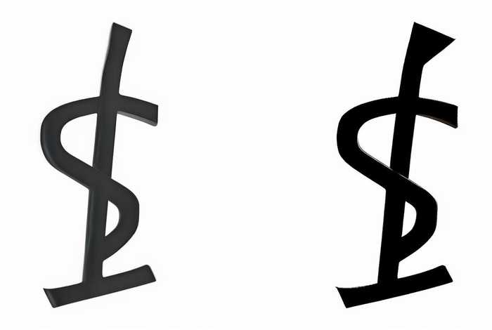 圣罗兰衣服标志logo、圣罗兰衣服标志logo真假对比