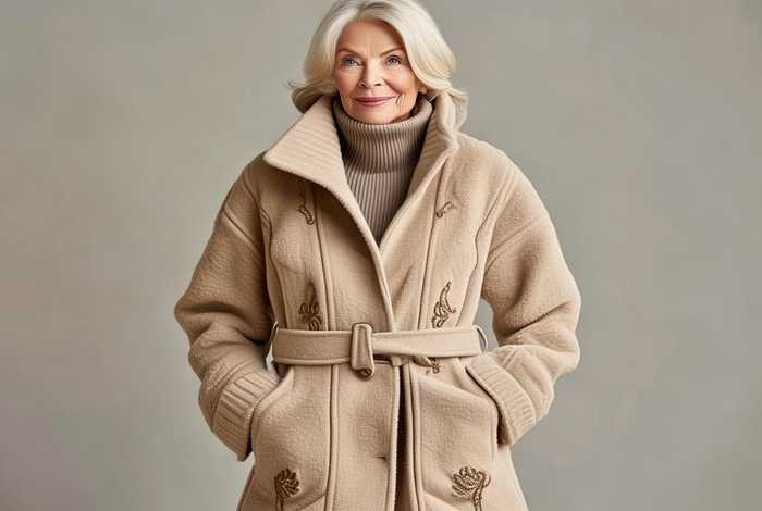 中老年女式羊毛衫外套最新款式（中老年女式羊毛衫新款图片）