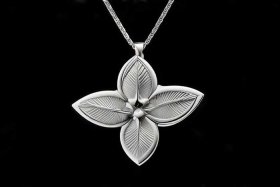 四个花瓣的品牌logo、四个花瓣的品牌logo项链是什么