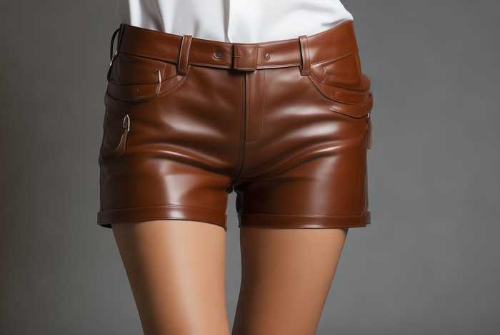 真皮女士短裤新款；真皮女士短裤新款图片