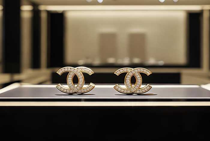 香奈儿双c耳钉专柜价格；香奈儿经典双c耳钉专柜价格