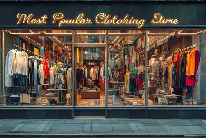 最受欢迎的服装店（最受欢迎的服装店英文）