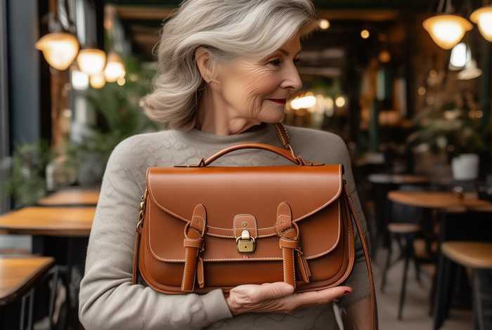 中老年女士斜挎包真皮小小包 中老年女士真皮斜挎包价格