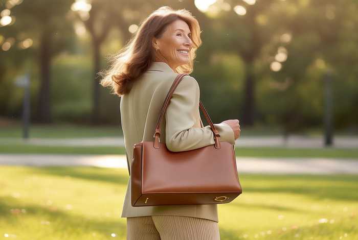 中老年女士包包搭配（中老年女士包包搭配什么裤子）