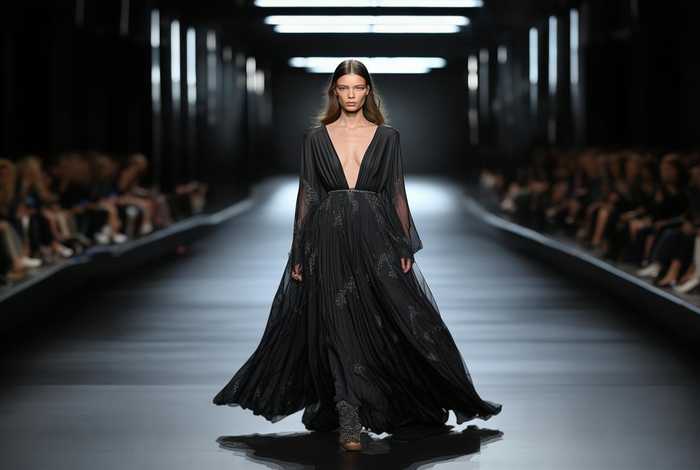 香奈儿2020黑色时装秀（香奈儿2020黑色时装秀视频）