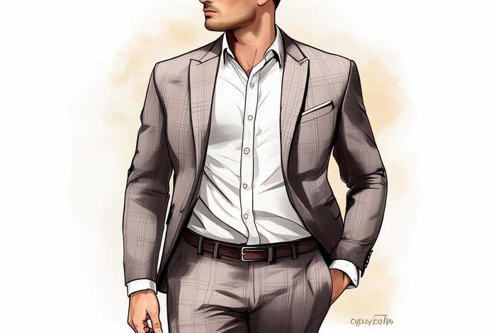衣服男装图片；衣服图片男装手绘