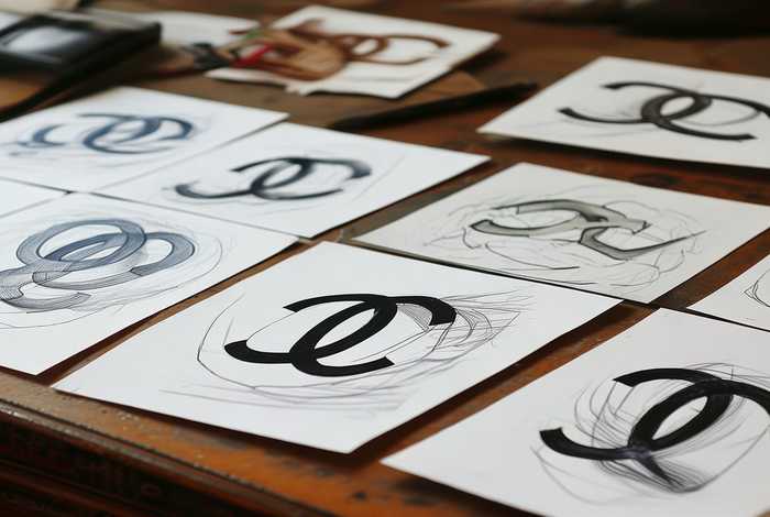 香奈儿logo创意图手稿;香奈儿logo创意图手稿大全 香奈儿logo创意图手稿;香奈儿logo创意图手稿大全