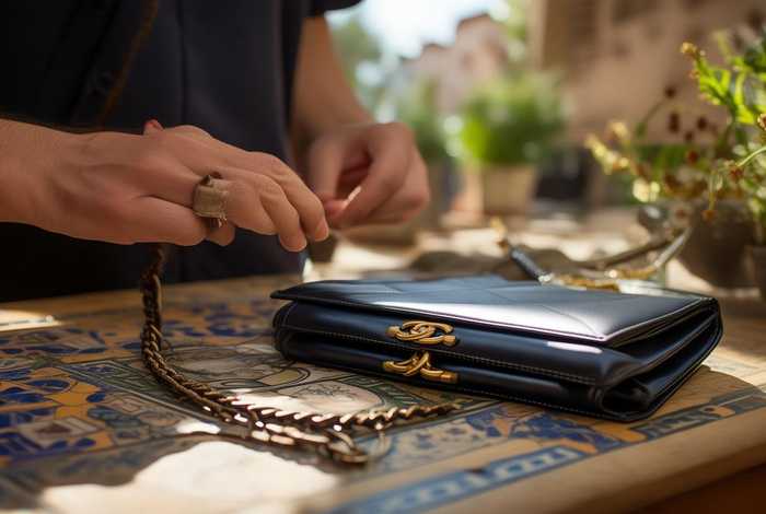 香奈儿包产地西班牙；香奈儿钱包产地西班牙