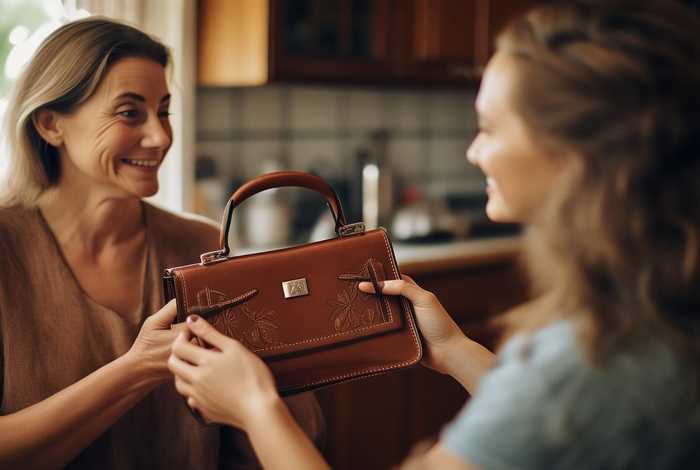 送包包给妈妈有什么寓意（送包包给妈妈有什么寓意吗）