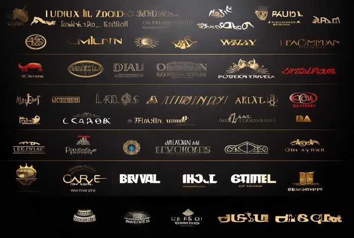 奢侈品牌排行榜标志图，奢侈品牌排行榜标志图片