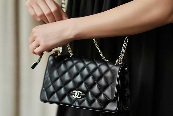 香奈儿包怎么收链子，香奈儿背包链子怎么弄
