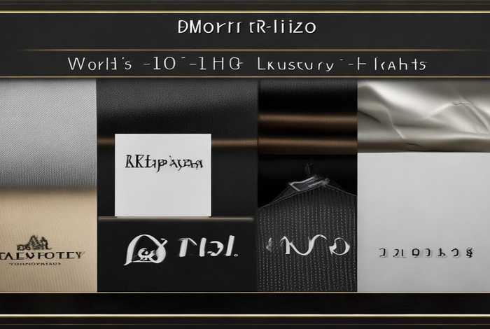 世界十大奢侈t恤品牌标志 - 奢侈品t恤品牌大全