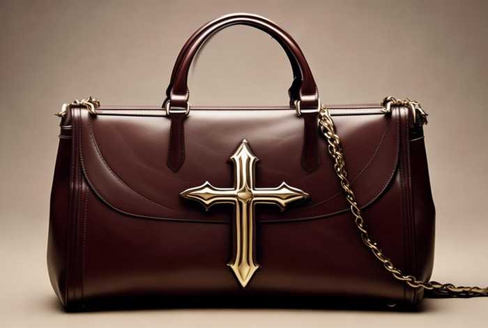十字架形状的名牌包包；十字架形状的名牌包包图片