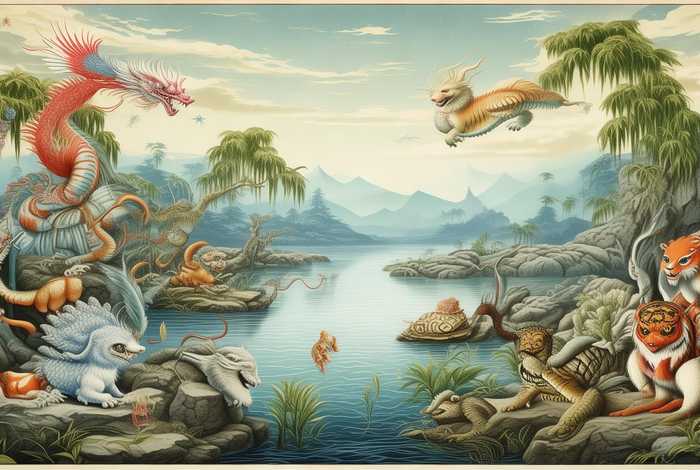 中国的十大瑞兽有哪些、中国的十大瑞兽有哪些动物