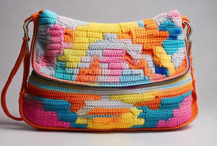 最新女士斜挎包钩针图解 - 最新女士斜挎包钩针图解图片