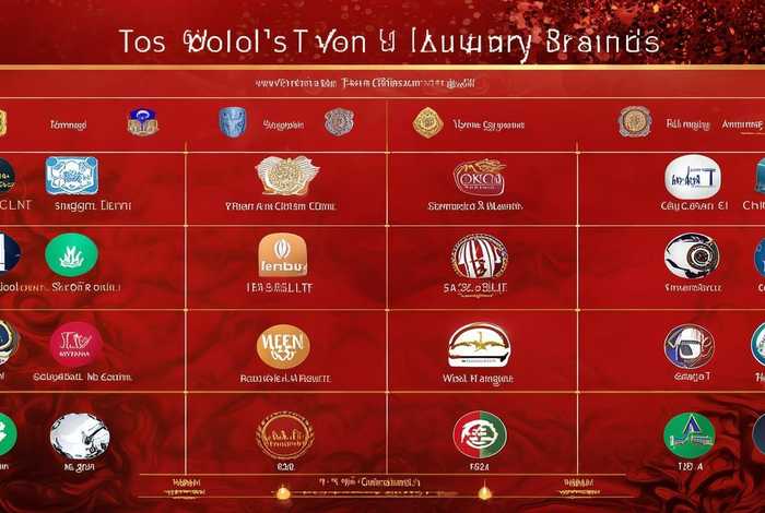 世界十大奢侈品牌排行榜对比，世界十大奢侈品牌排行榜对比图