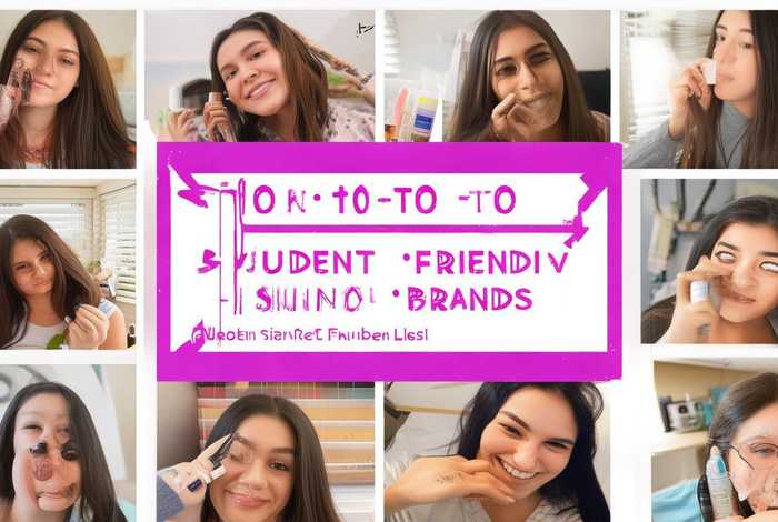 学生党护肤品十大品牌排名、学生党护肤品十大品牌排名图片