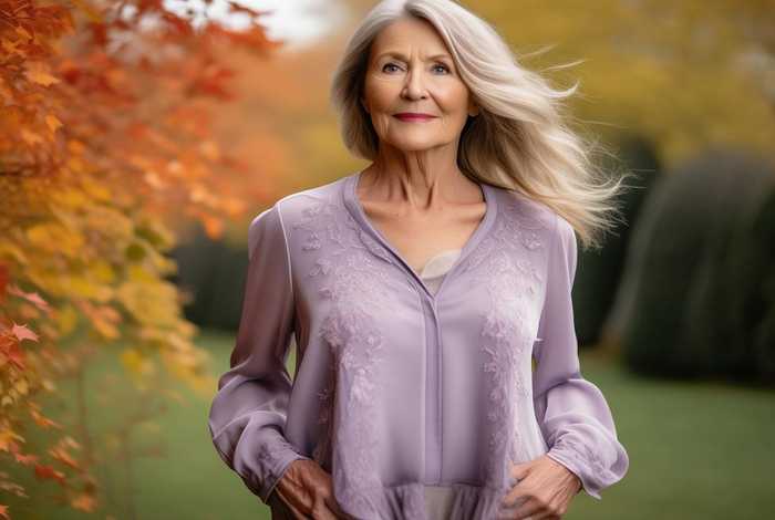 中老年女装，中老年女装春秋上衣