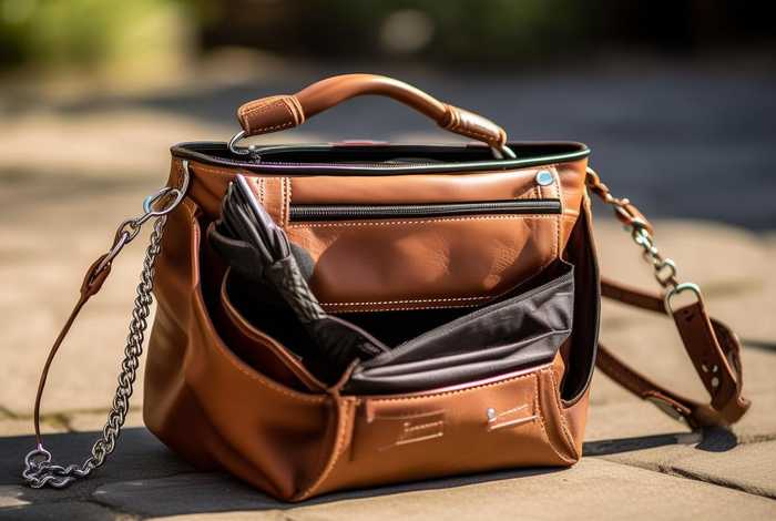 斜挎包女小包真皮能放伞（斜挎包女小包真皮能放伞上吗）