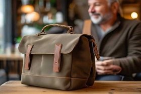 中老年男士单肩斜挎包图片大全；中老年男士单肩斜挎包图片大全集