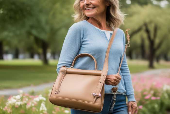 中老年女士斜挎包图片 - 中老年女士斜挎包图片欣赏