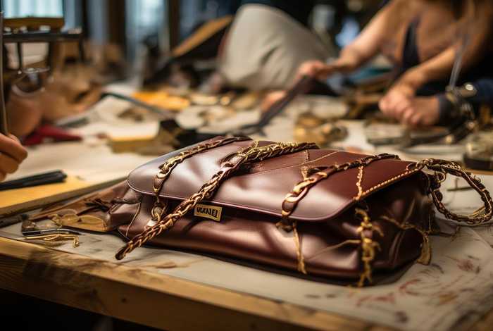 香奈儿的包包制作过程；香奈儿的包包制作过程图片