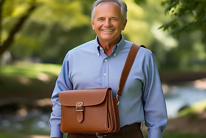 中老年男士单肩斜挎包(中老年男士单肩斜挎包怎么搭配) 中老年男士单肩斜挎包(中老年男士单肩斜挎包怎么搭配)