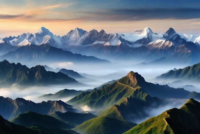 中国的十大名山 - 中国最美的十大名山