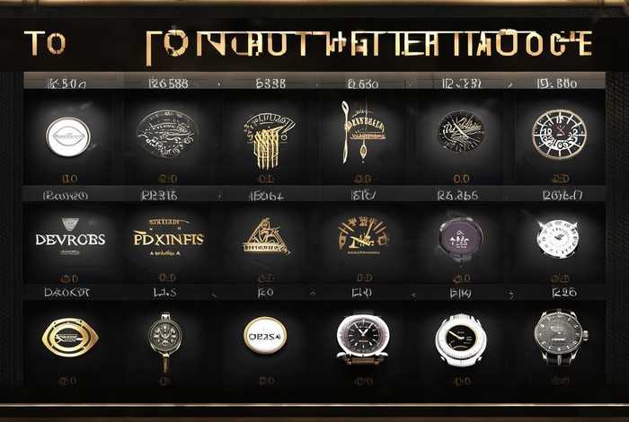 手表的十大品牌标志图片；手表的十大品牌标志图片及价格