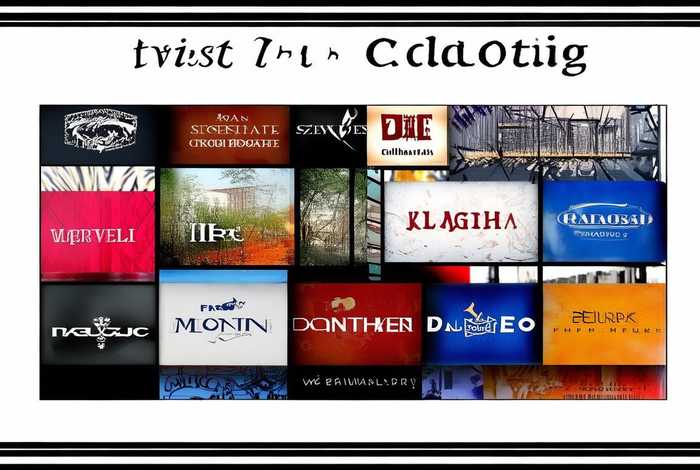 世界衣服十大名牌标志，世界衣服十大名牌标志图片