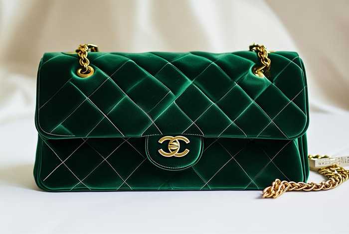 香奈儿老款包包价格和图片浅绿色绒面，老款香奈儿包包图片及价格表
