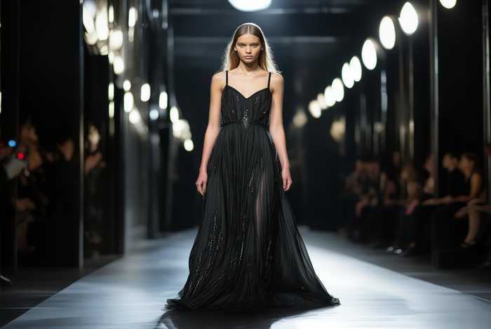 香奈儿2020黑色时装秀（香奈儿2020黑色时装秀视频）